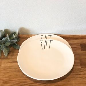 Rae Dunn EAT Dinner Plates